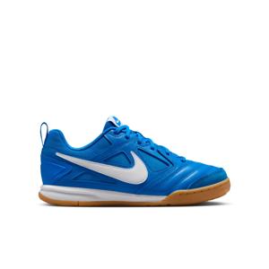Nike Gato Zaalvoetbalschoenen (IN) Kids Blauw Wit Bruin