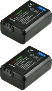 ChiliPower NP-FW50 accu voor Sony - 1100mAh - 2-Pack