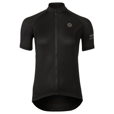 AGU Fietsshirt Core Jersey SS Essential Women Black - Zwart - XXL