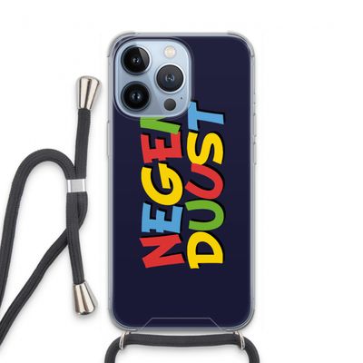 90's One: iPhone 13 Pro Transparant Hoesje met koord