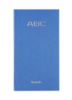 Adresboek Brepols Notaphone Nature blauw