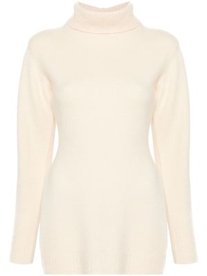 Jil Sander pull en laine à col roulé - Tons neutres