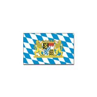 Vlag Beieren 90x150 cm feestartikelen - thumbnail