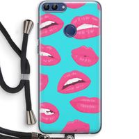 Bite my lip: Huawei P Smart (2018) Transparant Hoesje met koord