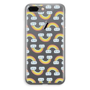 Regenboog: iPhone 8 Plus Transparant Hoesje