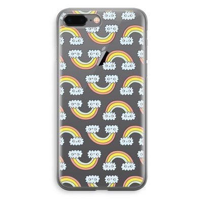 Regenboog: iPhone 8 Plus Transparant Hoesje