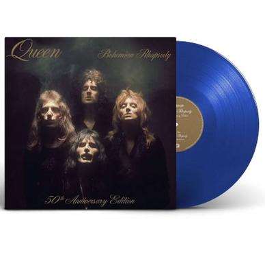 Queen - Bohemian Rhapsody (Blauw Vinyl) (Maxi Single) 12 Inch Queen - Bohemian Rhapsody (Blauw Vinyl) (Maxi Single) 12 Inch