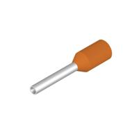 Weidmüller 2528550000 Adereindhulzen 0.5 mm² Deels geïsoleerd Oranje 4000 stuk(s)