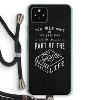 Life: Pixel 5a 5G Transparant Hoesje met koord