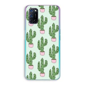 Cactus Lover: Oppo A72 Transparant Hoesje