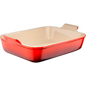 LE CREUSET - Aardewerk - Ovenschaal 26cm 2,40l Kersenrood