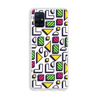 8-bit N°4: Galaxy A51 4G Transparant Hoesje