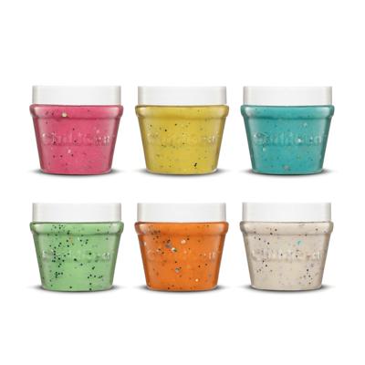 ChildGen Speelklei glitter 6 stuks
