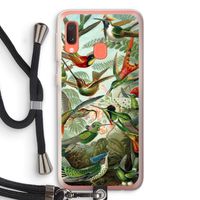 Haeckel Trochilidae: Samsung Galaxy A20e Transparant Hoesje met koord