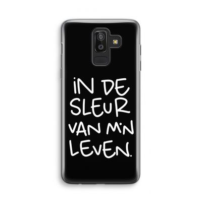 De Sleur: Samsung Galaxy J8 (2018) Transparant Hoesje