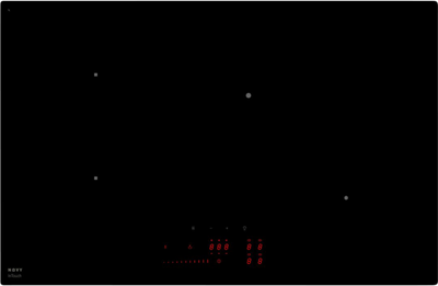 Nova 1726 Zwart Ingebouwd 80 cm Zone van inductiekookplaat 4 zone(s)