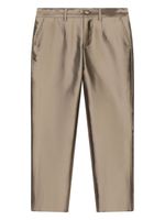 Dolce & Gabbana Kids pantalon Classic Mikado à coupe ample - Or