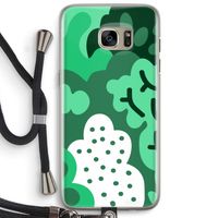 Bushes: Samsung Galaxy S7 Edge Transparant Hoesje met koord Bushes: Samsung Galaxy S7 Edge Transparant Hoesje met koord