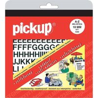 Pickup - Letterboek Helvetica zwart