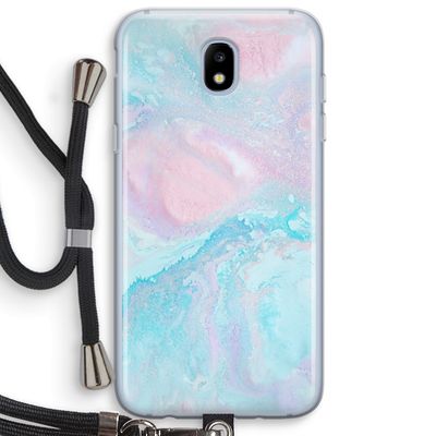 Fantasie pastel: Samsung Galaxy J5 (2017) Transparant Hoesje met koord