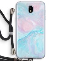Fantasie pastel: Samsung Galaxy J5 (2017) Transparant Hoesje met koord