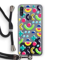 8-bit N°1: Samsung Galaxy A11 Transparant Hoesje met koord