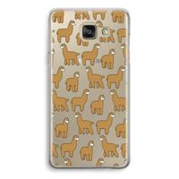Alpacas: Samsung Galaxy A5 (2016) Transparant Hoesje