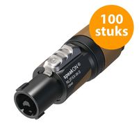 Neutrik NL2FXX-W-S 2-polige speakON plug (100 stuks)