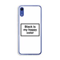 Black is my happy color: Honor Play 8A Transparant Hoesje