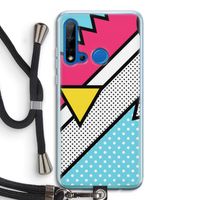 Pop Art #3: Huawei P20 Lite (2019) Transparant Hoesje met koord