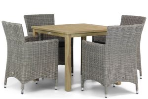 Garden Collections Dublin/Weston 90 cm dining tuinset 5-delig