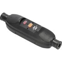 Brennenstuhl 1290720011 Tussenschakelaar voor persoonsbescherming PRCD 230 V Zwart IP66
