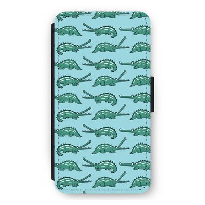 Kroko: iPhone 12 mini Flip Hoesje