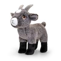 Keel Toys Pluche knuffel dier geit - 25 cm - Knuffelbeesten - Boerderij dieren geiten speelgoed - thumbnail