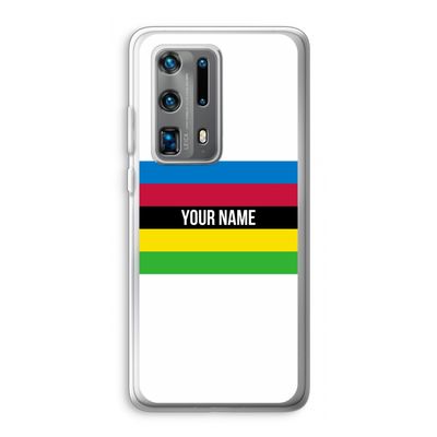 WK Wielrennen: Huawei P40 Pro Plus Transparant Hoesje