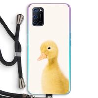 Duke: Oppo A72 Transparant Hoesje met koord