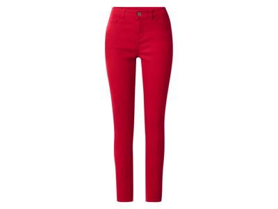 esmara Dames jeans - Skinny fit (Rood, 40)