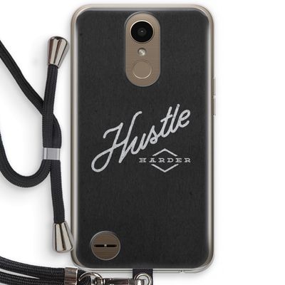 Hustle: LG K10 (2017) Transparant Hoesje met koord