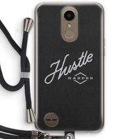 Hustle: LG K10 (2017) Transparant Hoesje met koord