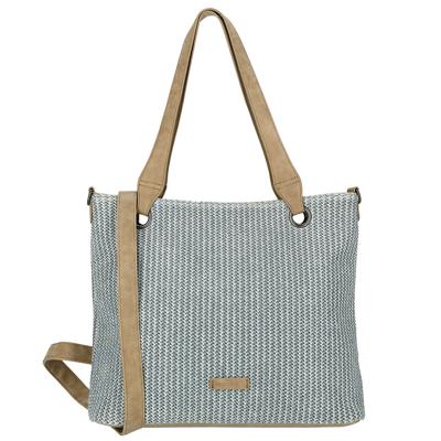 Enrico Benetti Rieten Shopper/Schoudertas Summer Jeans
