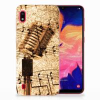 Samsung Galaxy A10 | Siliconen hoesje | met foto Bladmuziek
