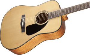 Fender CD-60 DREAD V3 DS Akoestische gitaar Dreadnought 6 snaren Walnoot, Hout