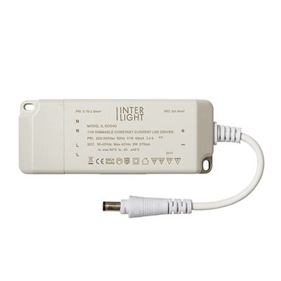 LED EasyFit Downlight driver dimbaar 11W 230V/250mA