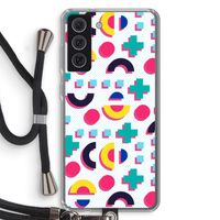 8-bit N°2: Samsung Galaxy S21 FE Transparant Hoesje met koord