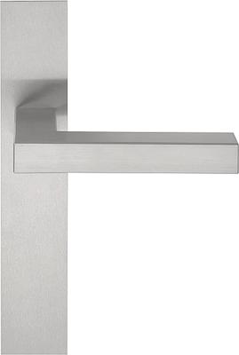 Formani Square LSQ3-P236SFC deurkruk ongeveerd op schild blind - mat RVS