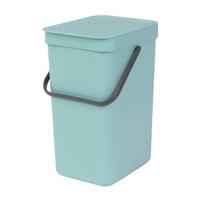 Brabantia Sort & Go Afvalemmer / Opberger 12 L - Lichtblauw