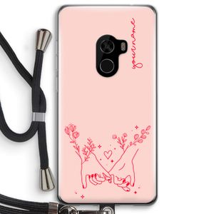 Best Friends: Xiaomi Mi Mix 2 Transparant Hoesje met koord