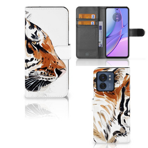 Hoesje Motorola Edge 40 Watercolor Tiger