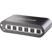 SpeaKa Professional Toslink-matrix-switch 4 x 2 poorten Met afstandsbediening