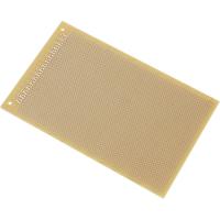 TRU COMPONENTS SU527453 Printplaat Hardpapier (l x b) 160 mm x 100 mm 35 µm Rastermaat 2.54 mm Inhoud 1 stuk(s) - thumbnail